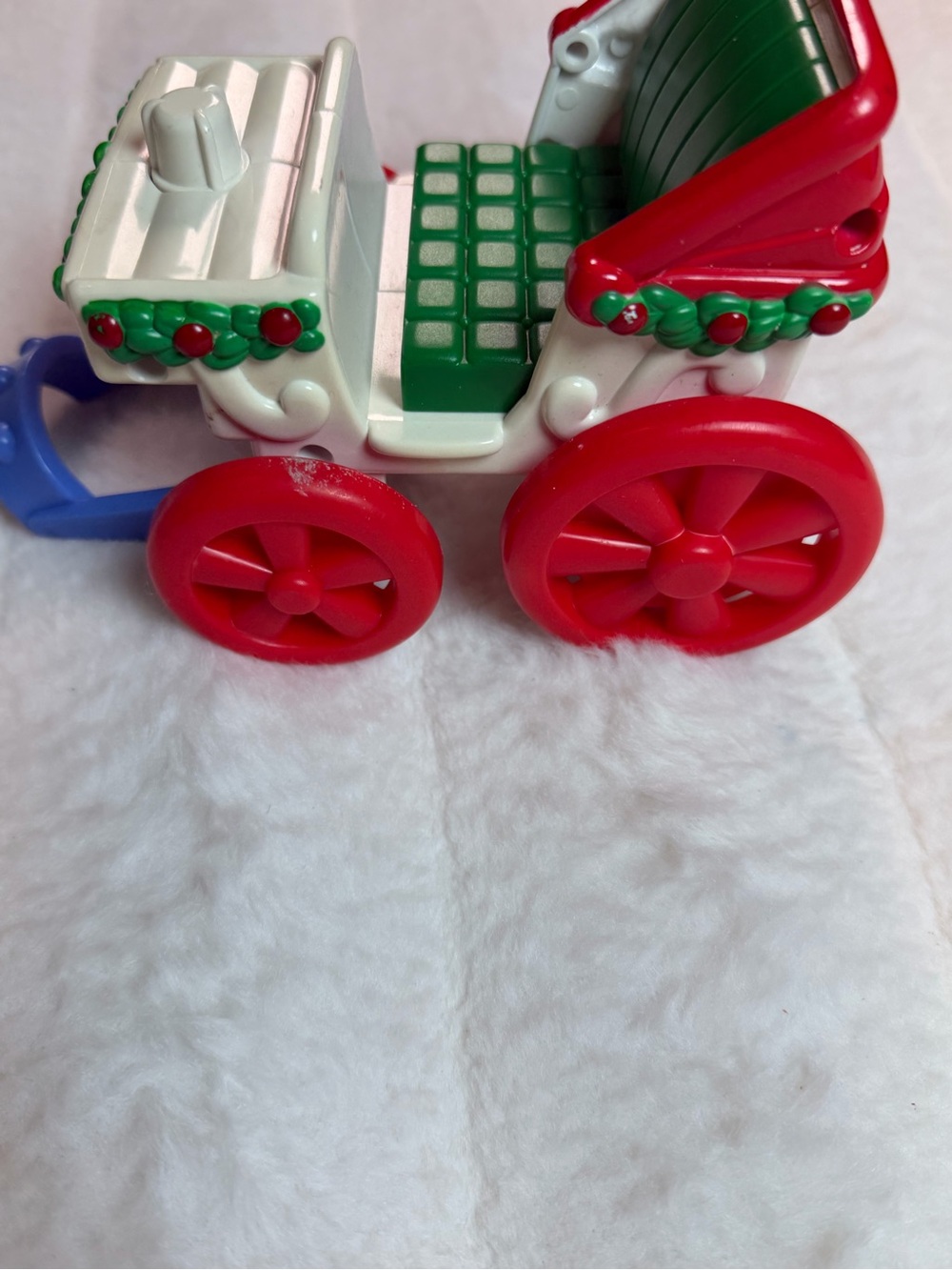 Fisher Price Little People Christmas Horse Carriage Holiday Toy